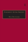 Judgment After Arendt - Book