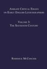 Ashgate Critical Essays on Early English Lexicographers : Volume 3: The Sixteenth Century - Book