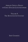 Ashgate Critical Essays on Early English Lexicographers : Volume 4: The Seventeenth Century - Book
