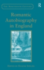 Romantic Autobiography in England - Book