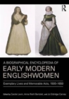 A Biographical Encyclopedia of Early Modern Englishwomen : Exemplary Lives and Memorable Acts, 1500-1650 - Book