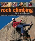 Rock Climbing in a Weekend - Book