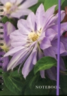 Notebook Clematis : 128 Page Fine Line Notebook - Book