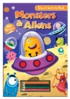Activity Stencil Books - Monsters & Aliens : Colouring & Activity - Book