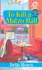 To Kill a Matzo Ball: - eBook