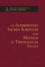 On Interpreting Sacred Scripture and Method of Theological Study - Book