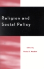 Religion and Social Policy - Book