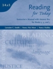 Instructor's Manual for Reading for Today: Issues for Today/Concepts  for Today/Topics for Today - Book