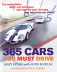 365 Cars You Must Drive - Book