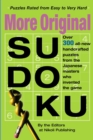 More Original Sudoku - Book