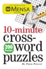 Mensa 10-Minute Crossword Puzzles - Book