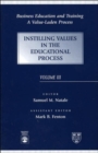 Business Education and Training : A Value-Laden Process, Instilling Values in the Educational Process - Book