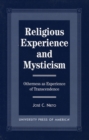 Religious Experience and Mysticism : Otherness as Experience of Transcendence - Book