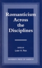 Romanticism Across the Disciplines - Book