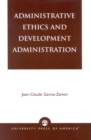 Administrative Ethics and Development - Book