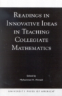 Readings in Innovative Ideas in Teaching Collegiate Mathematics - Book