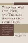 Who Are We? Old, New, and Timeless Answers from Core Texts - Book