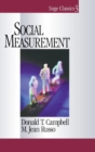 Social Measurement - Book