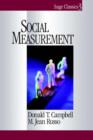 Social Measurement - Book