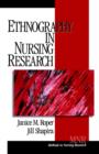 Ethnography in Nursing Research - Book