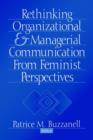 Rethinking Organizational and Managerial Communication from Feminist Perspectives - Book