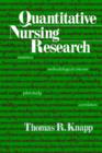 Quantitative Nursing Research - Book