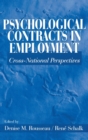 Psychological Contracts in Employment : Cross-National Perspectives - Book