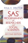 SAS Programming for Researchers and Social Scientists - Book