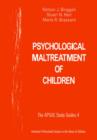 Psychological Maltreatment of Children - Book