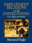 Employment Relations in the United States : Law, Policy, and Practice - Book