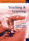 Learning to Read Critically in Teaching and Learning - Book