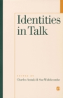 Identities in Talk - Book