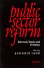 Public Sector Reform : Rationale, Trends and Problems - Book