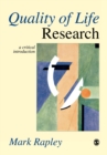 Quality of Life Research : A Critical Introduction - Book
