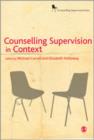 Counselling Supervision in Context - Book