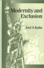 Modernity and Exclusion - Book