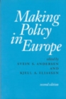 Making Policy in Europe - Book