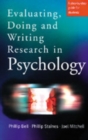 Evaluating, Doing and Writing Research in Psychology : A Step-by-Step Guide for Students - Book