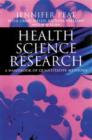 Health Science Research : A Handbook of Quantitative Methods - Book