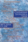 Contemporary Sociological Theory - Book