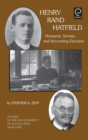 Henry Rand Hatfield : Humanist, Scholar, and Accounting Educator - Book