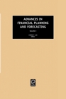 Advances in Financial Planning and Forecasting - Book