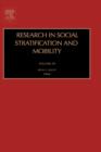 Research in Social Stratification and Mobility : Volume 20 - Book