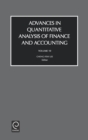 Advances in Quantitive Analysis of Finance and Accounting - Book