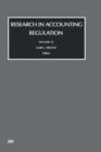 Research in Accounting Regulation : Volume 16 - Book