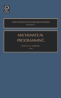 Mathematical Programming - Book