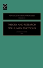 Theory and Research on Human Emotions - Book