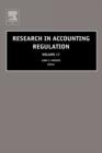Research in Accounting Regulation : Volume 17 - Book