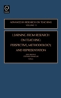 Learning from Research on Teaching : Perspective, Methodology, and Representation - Book