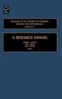 Research in the History of Economic Thought and Methodology : A Research Annual - Book